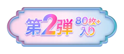 第2弾 80枚+入り